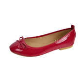 Women's Casual Patent Leather Korean Shoes
